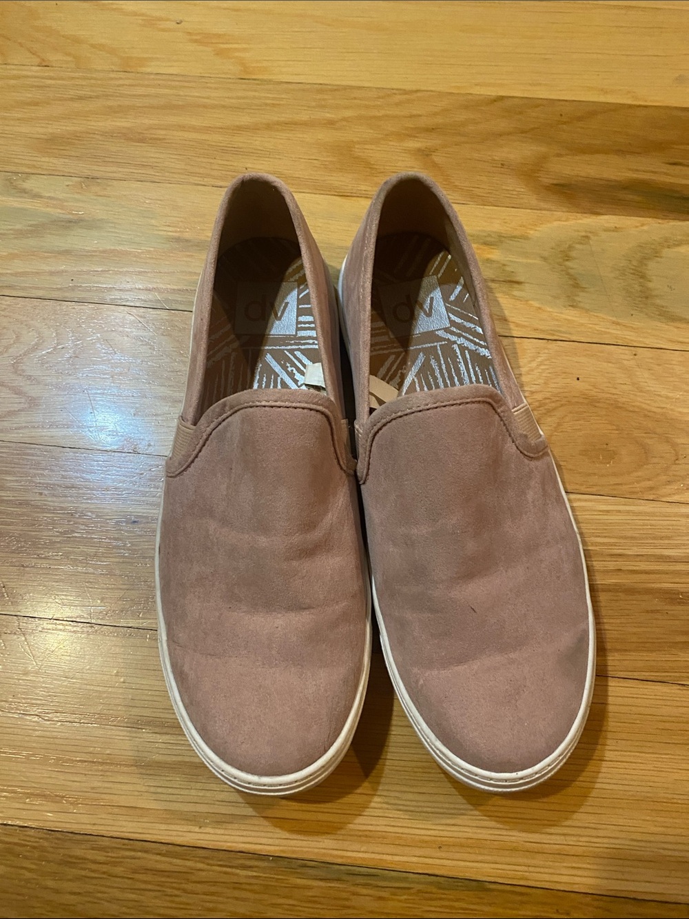 Women’s Slip-On Casual Sneakers in Dusty Rose
